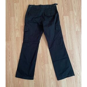 GAP Black Straight-Leg Cargo Pants